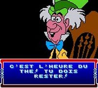 une photo d'Ã©cran de Alice in Wonderland sur Nintendo Game Boy Color